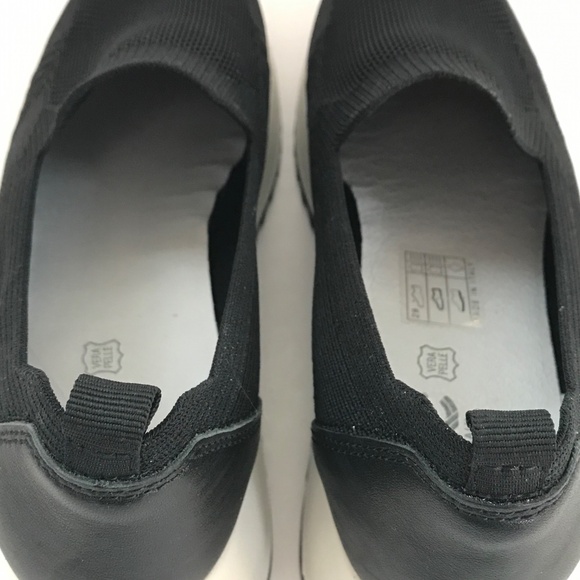 IMAC Slip On Platform Sneakers Made in Italy Black Women’s Size EU 40 US 9.5 - Picture 10 of 16